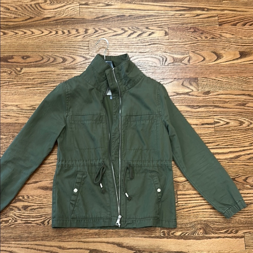 Old Navy Olive Green Zip-Up Jacket